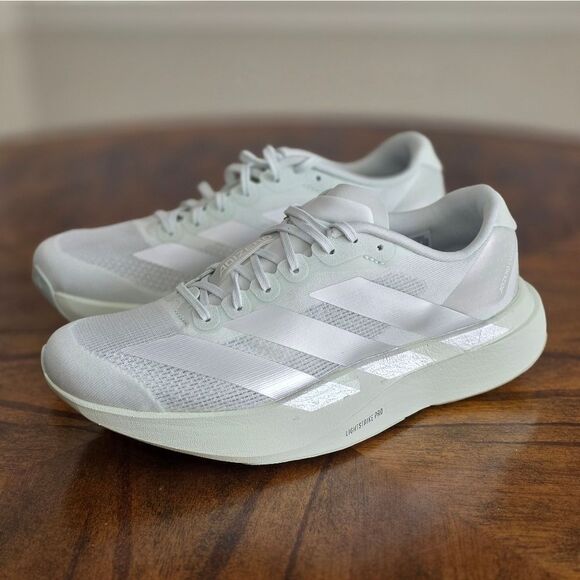 Adidas Adizero SL EVO Women's Running Shoes Metallic Silver Grey Size 6.5 Pro LE - Picture 15 of 15